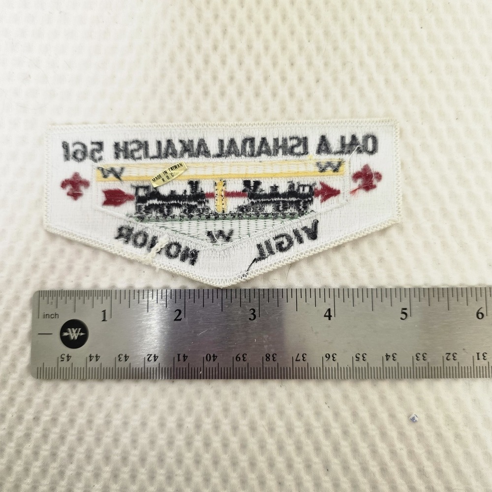 Oala Ishadalakalish 561 Vigil Honor Patch WWW Boy Scouts of America BSA Merit - Picture 2 of 2